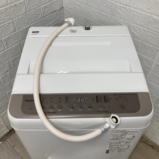 パナソニック NA-F60PB15 2022年製 6.0kg 洗濯機 美品【全国発送対応】