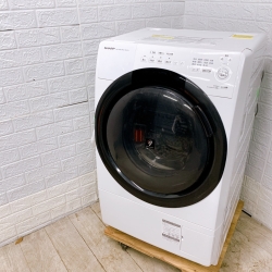 シャープ ES-S7H-WL 一人暮らし単身用洗濯機 7.0kg OE12183