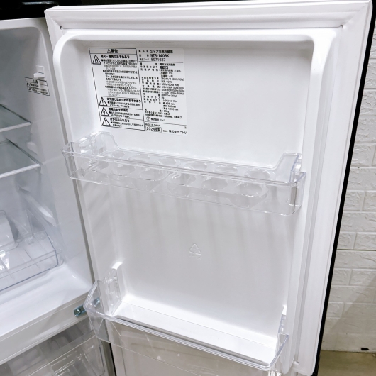ニトリ MTR-140BK 一人暮らし単身用冷蔵庫 140L K120730