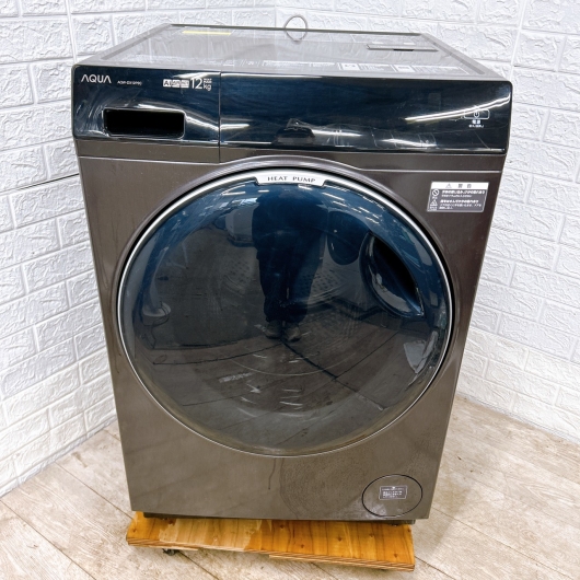 アクア AQW-DX12P-L 一人暮らし単身用洗濯機 12.0kg OE01181