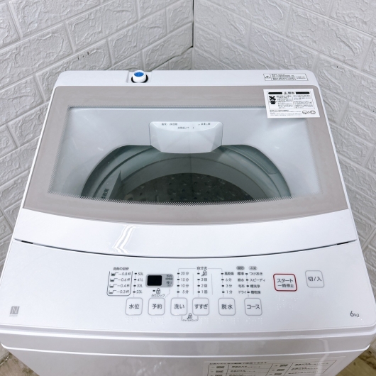 ニトリ NTR60 2021年製 6.0kg 洗濯機 美品【全国発送対応】