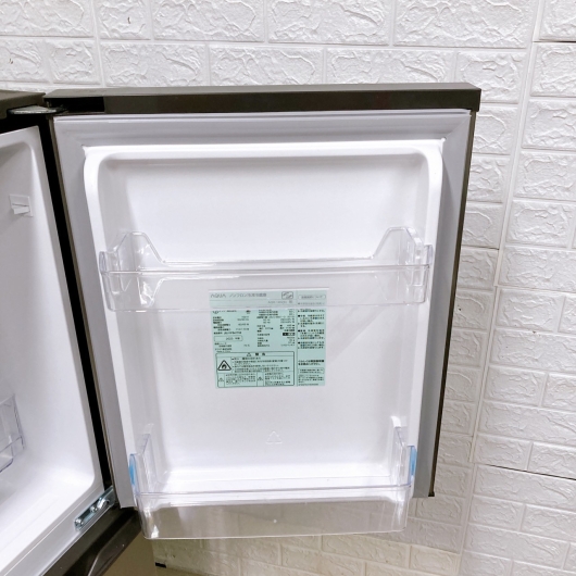 アクア AQR-14N(S) 一人暮らし単身用冷蔵庫 135L K061335