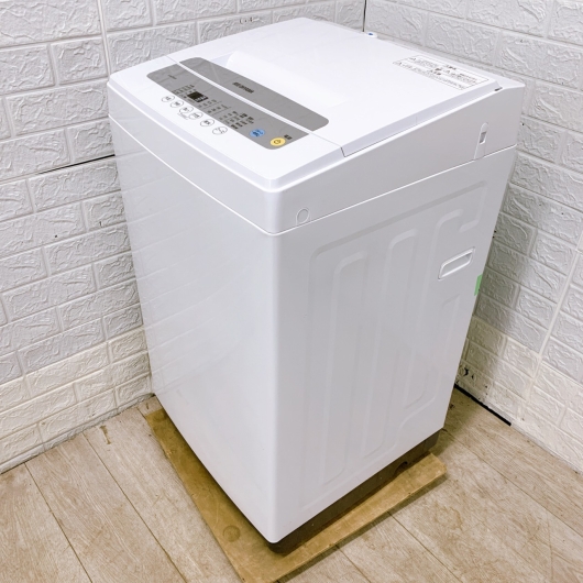 アイリスオーヤマ IAW-T502E 一人暮らし単身用洗濯機 5.0kg MKT122020
