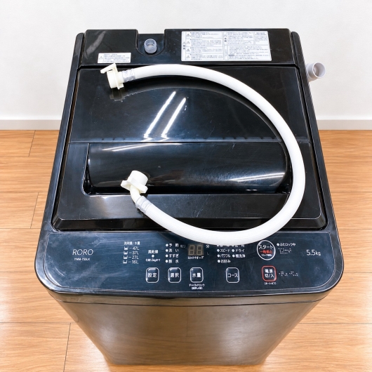 ヤマダ YWM-T55LK 洗濯機 5.5kg MKT10271