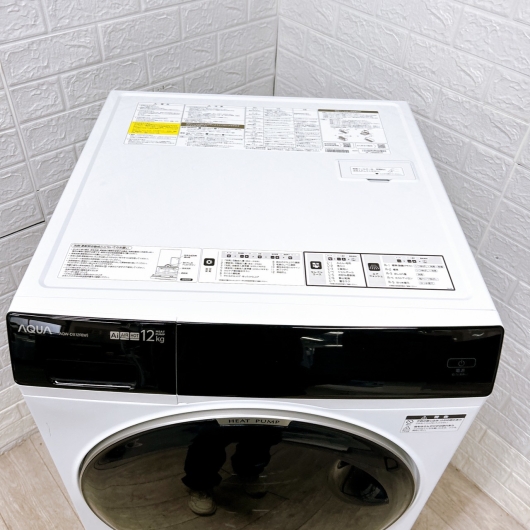 アクア AQW-DX12R-L 一人暮らし単身用洗濯機 12.0kg OE112714