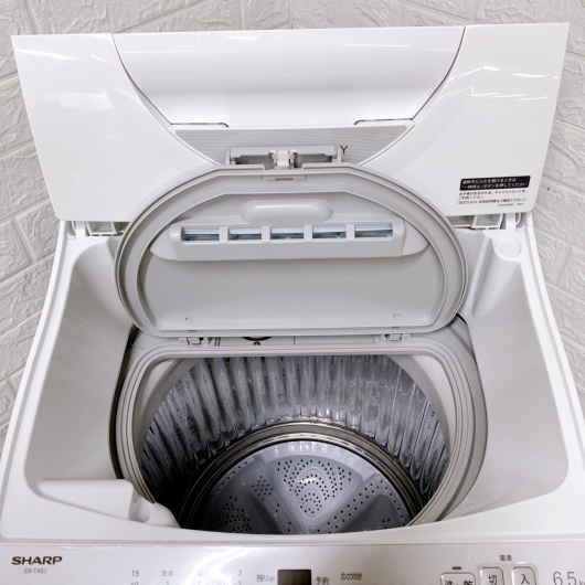 シャープ ES-TX6J-W 一人暮らし単身用洗濯機 6.5kg OE121511