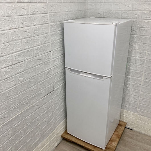 トーホータイヨー TH-138L2-WH 一人暮らし単身用冷蔵庫 138L OE112514