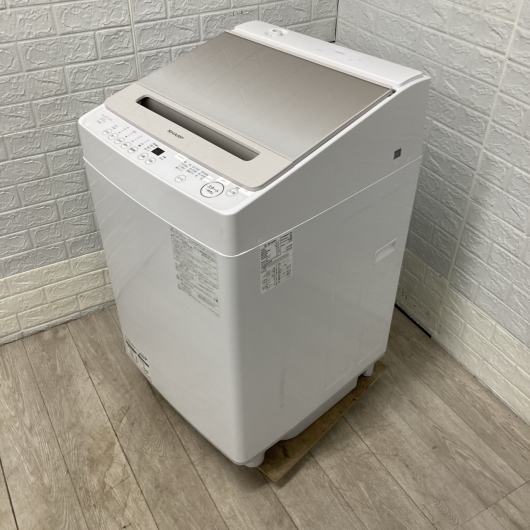 シャープ ES-GV8J-N 一人暮らし単身用洗濯機 8.0kg OE101732