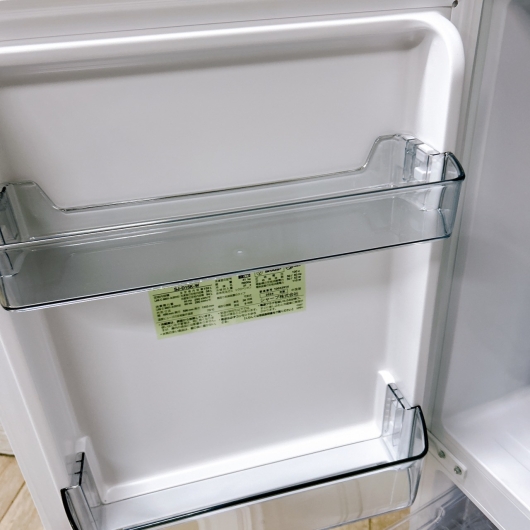 シャープ SJ-D15K-W 一人暮らし単身用冷蔵庫 152L K121915
