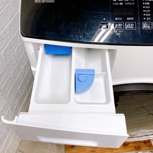アイリスオーヤマ HDK832A 一人暮らし単身用洗濯機 8.0kg K10043