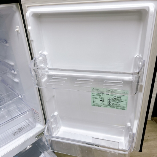 ミツビシ MR-P15Z-B 一人暮らし単身用冷蔵庫 146L OE10041