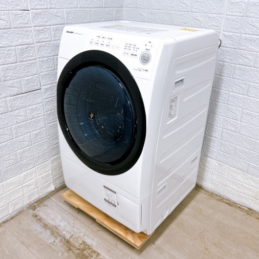 シャープ ES-S7E-WR 2020年製 7.0kg ドラム式洗濯機 【全国発送対応】