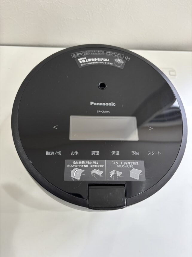 Panasonic 炊飯器 SR-CR10A 本体 パナソニック SR-CR10A-K [ブラック