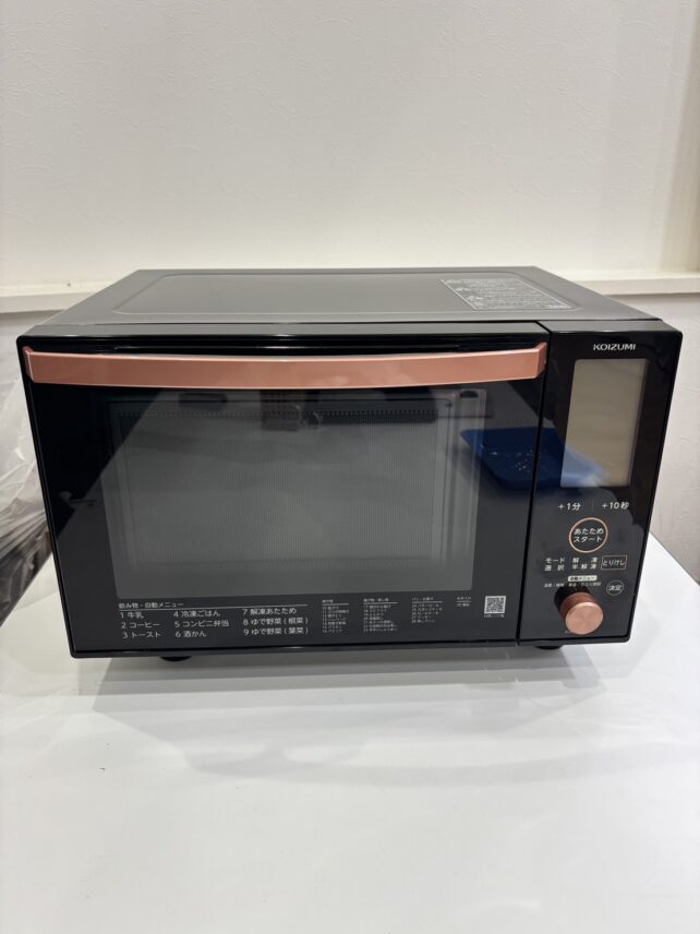 コイズミ オーブンレンジ KOR-1603/K 2021年製 ブラックが入荷しました